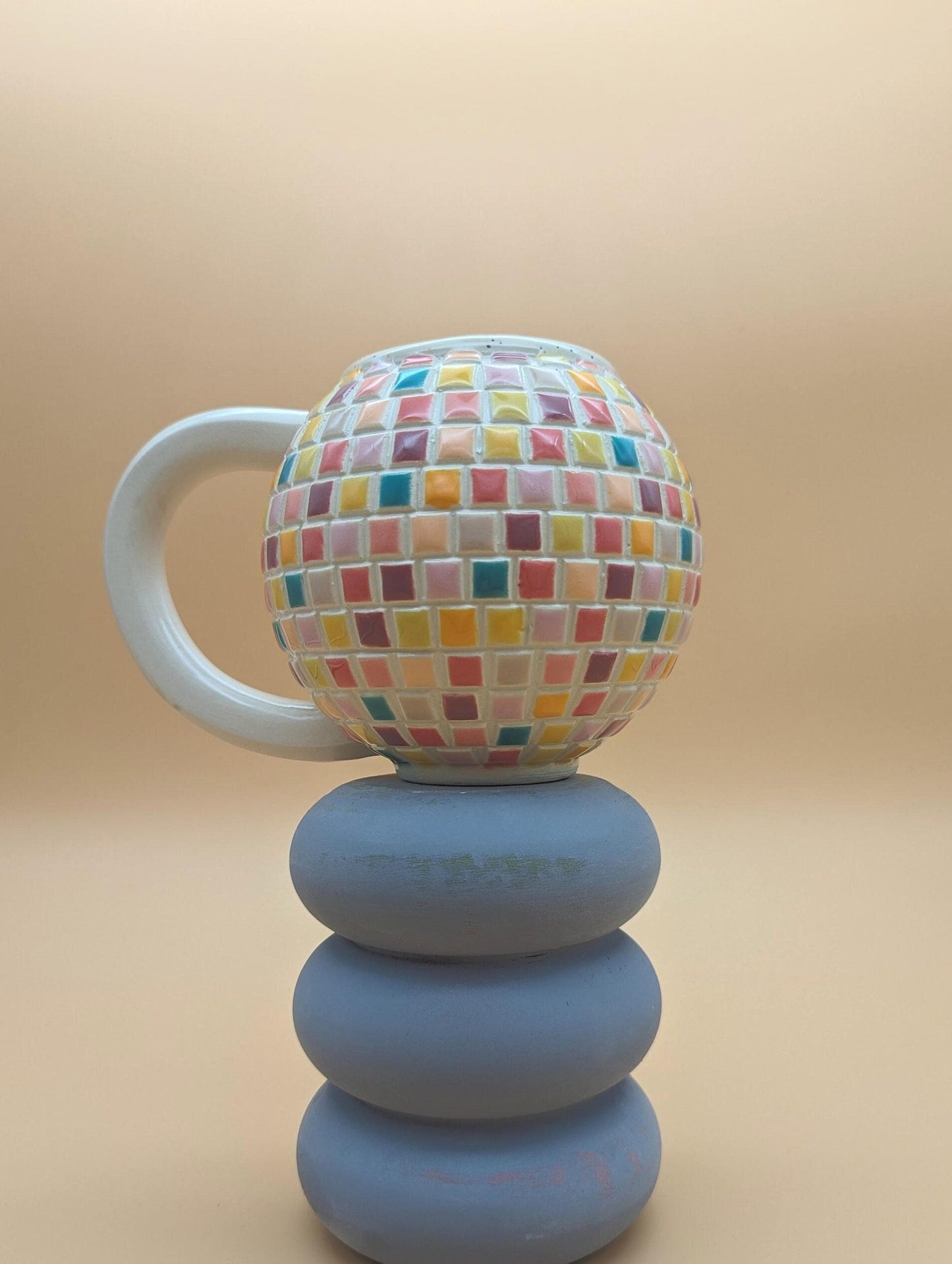 Original Handmade Disco Ball Mug