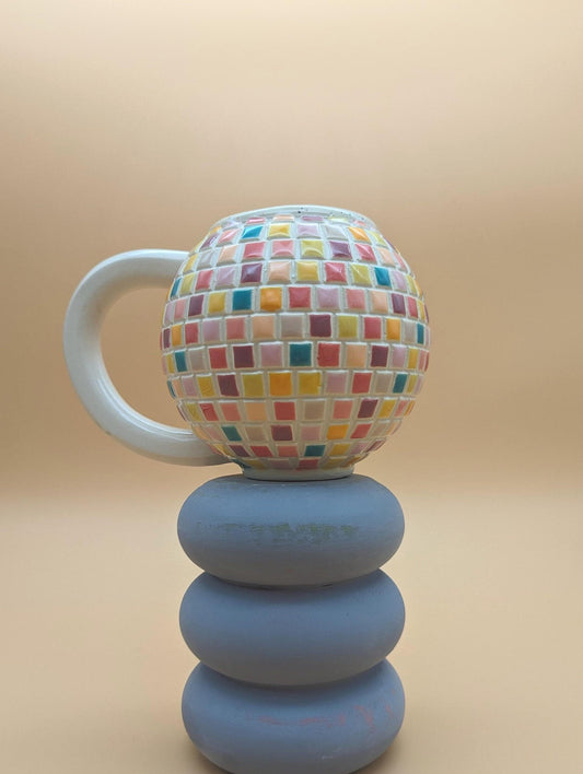 Original Handmade Disco Ball Mug