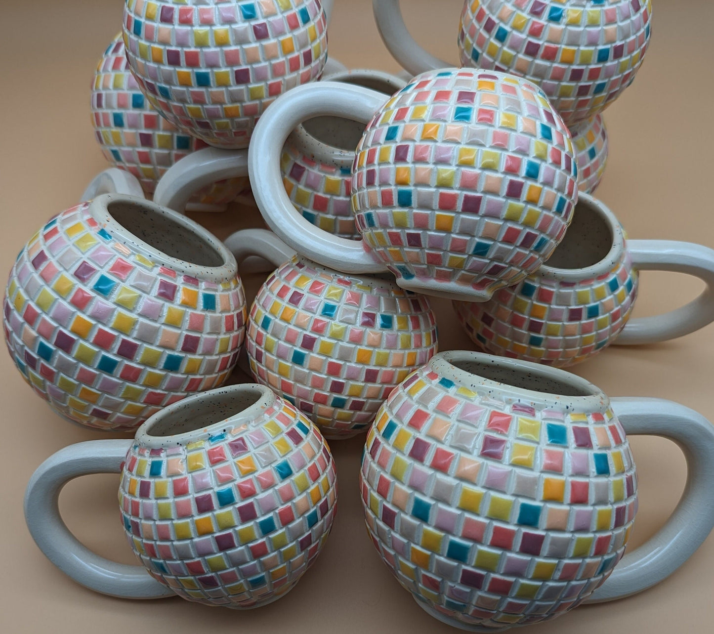 Original Handmade Disco Ball Mug
